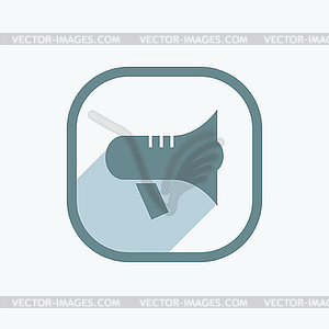 Megaphone icon - vector clipart