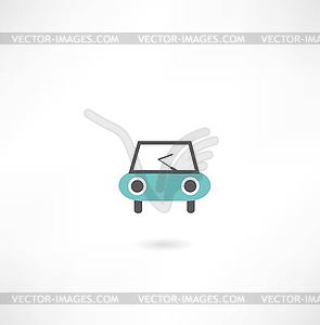 Car icon - vector image