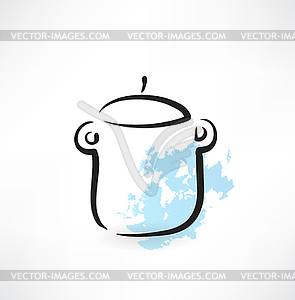 Pan icon - vector clipart