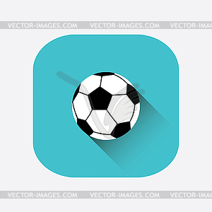 Soccer icon - vector image