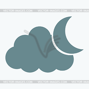 Weather icons - vector clipart