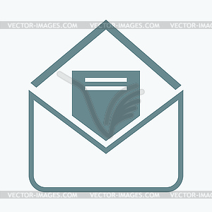 Envelope letter - vector clipart