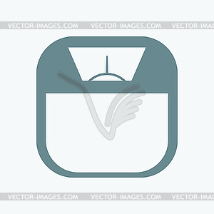 Scale icon - vector image