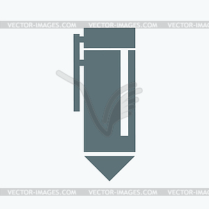 Pen - icon - royalty-free vector clipart