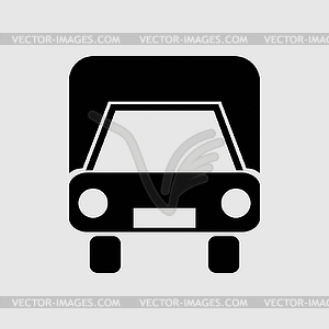 Truck symbol - vector image