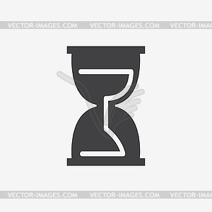 Hourglass icon - vector image