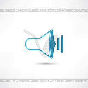 Speaker icon - vector image