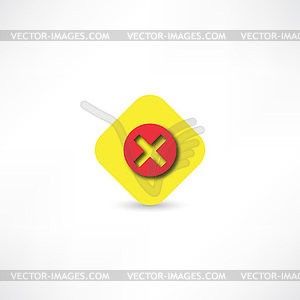Checkbox icon - vector clipart