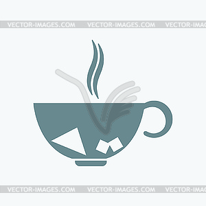 Tea icon - vector clip art