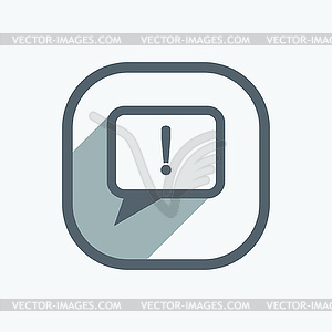 Information sign - icon - vector clipart