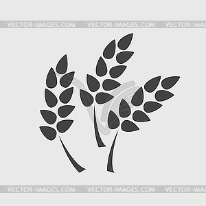 Spikelets icon - vector clipart / vector image