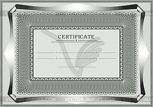 FFrame for official document  - vector image