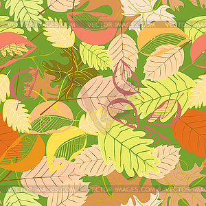 Autumn,seamless pattern - vector image