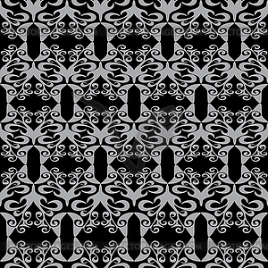 Ornament - seamless pattern - vector clipart
