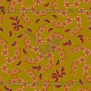 Floral seamless pattern - vector image