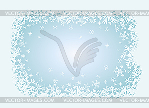 Winter christmas background, vector illustration  - vector clip art