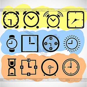 Clock - vector image