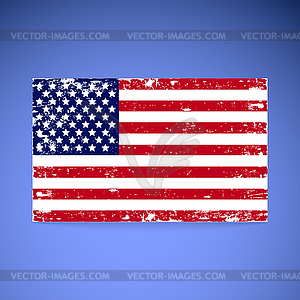 United States Flag - vector clipart