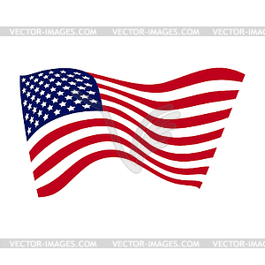 United States Flag - vector clip art