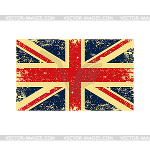 British flag - vector clipart