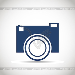 Camera icon - vector clip art