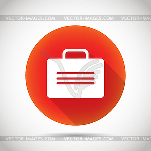 Suitcase icon - vector clipart