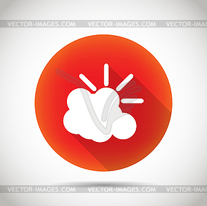 Cloud icon - vector clipart