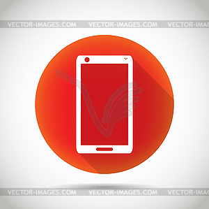 Smartphone icon - vector image