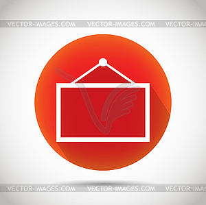 Frame icon - vector clip art