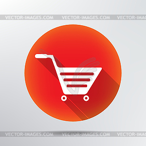 Cart icon - vector EPS clipart