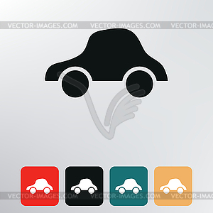Car icon - vector image