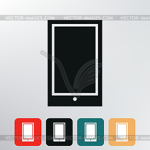 Smartphone icon - vector EPS clipart