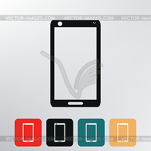 Smartphone icon - vector image