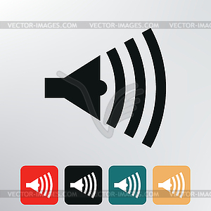 Megaphone icon - vector image