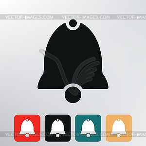 Bell icon - vector image