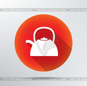 Kettle icon - vector image