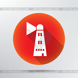 Lighthouse icon - vector clipart
