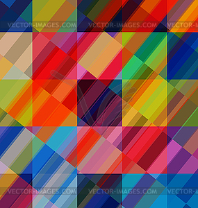 Abstract multicolored overlay backdrop - vector clipart