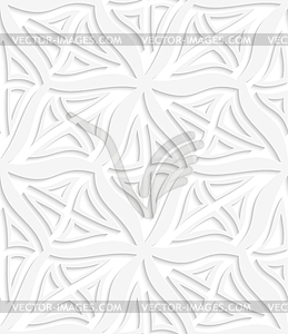 Rhombuses white layered seamless - stock vector clipart