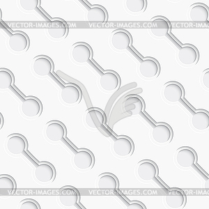 Белый слоистый диагонали бесшовные - изображение в формате EPS