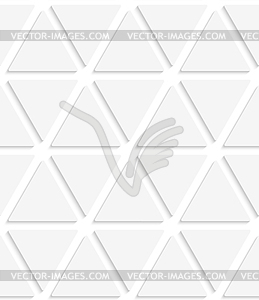 White triangular simple seamless - white & black vector clipart