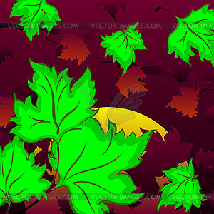 Background on forest nature - vector image