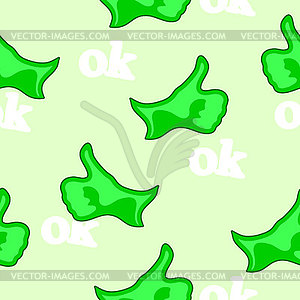 Seamless pattern: hand - vector EPS clipart