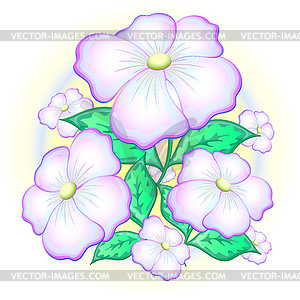 Bouquet of flowers - vector clipart / vector image