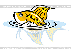 Aquarium fish - vector image