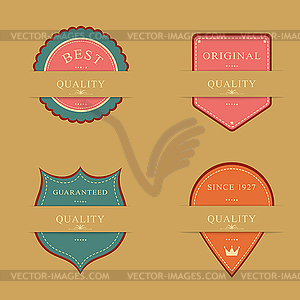 Label Design Set - vector clipart / vector image