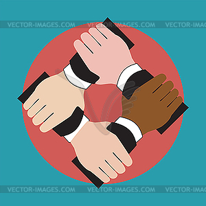 two hands holding clipart