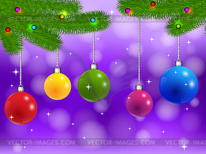 Рождественская открытка - векторный клипарт / векторное изображение
