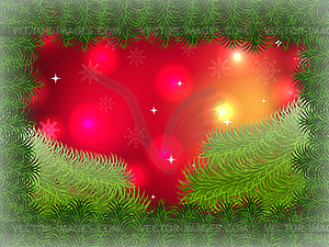 Christmas background - vector clip art