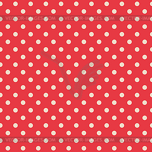 Seamless polka dots pattern background Royalty Free Vector